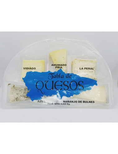 Tabla de quesos asturianos