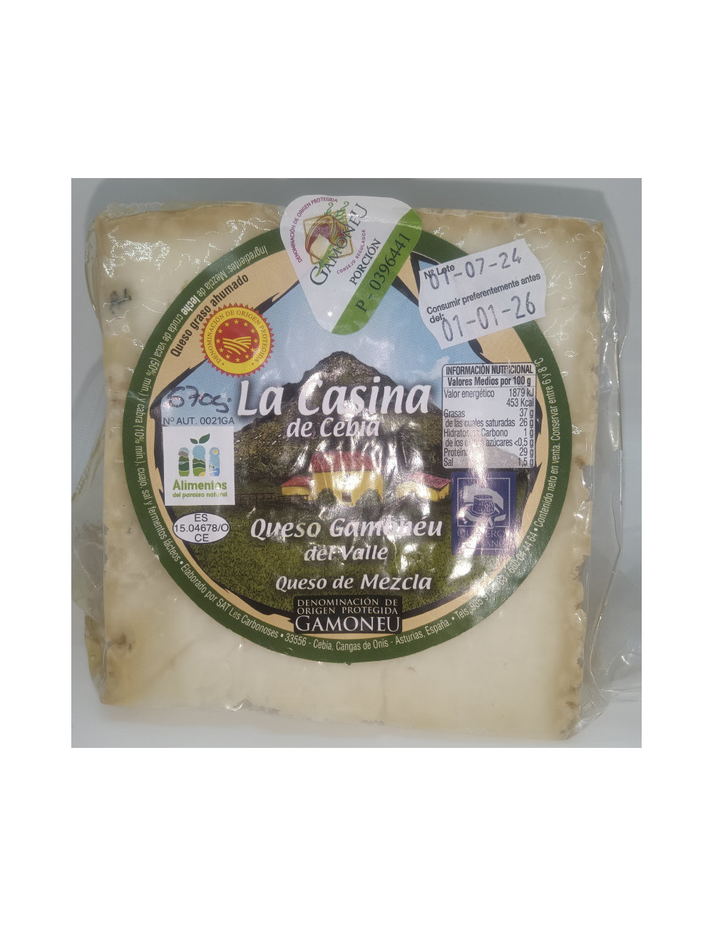 Queso Gamoneu, Asturias