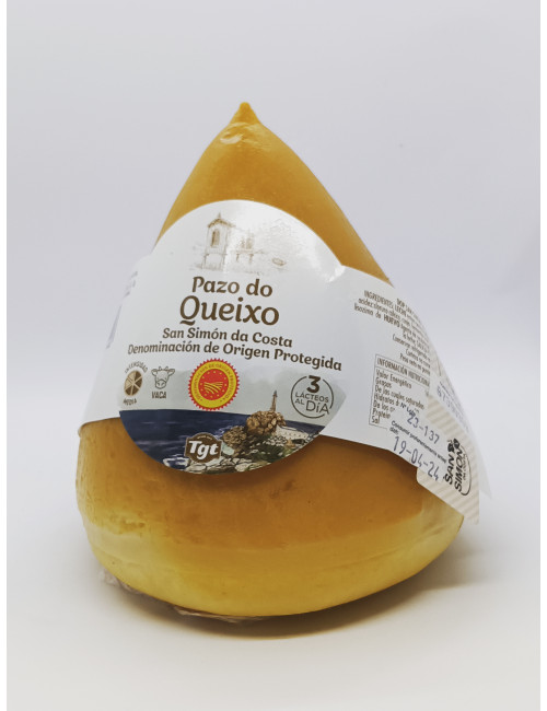 Queso tetilla ahumado San Simón, Galicia