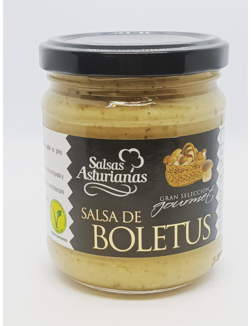 Salsa asturiana de boletus