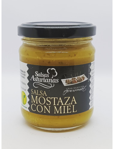 Salsa asturiana de mostaza y miel