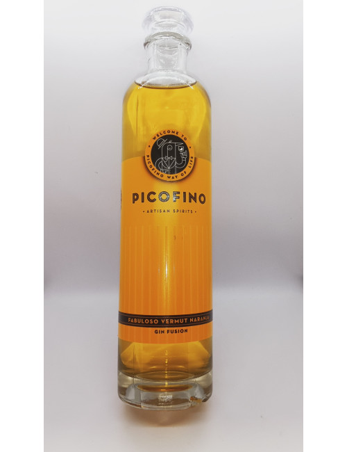 Vermouth de naranja con ginebra Picofino, Asturias